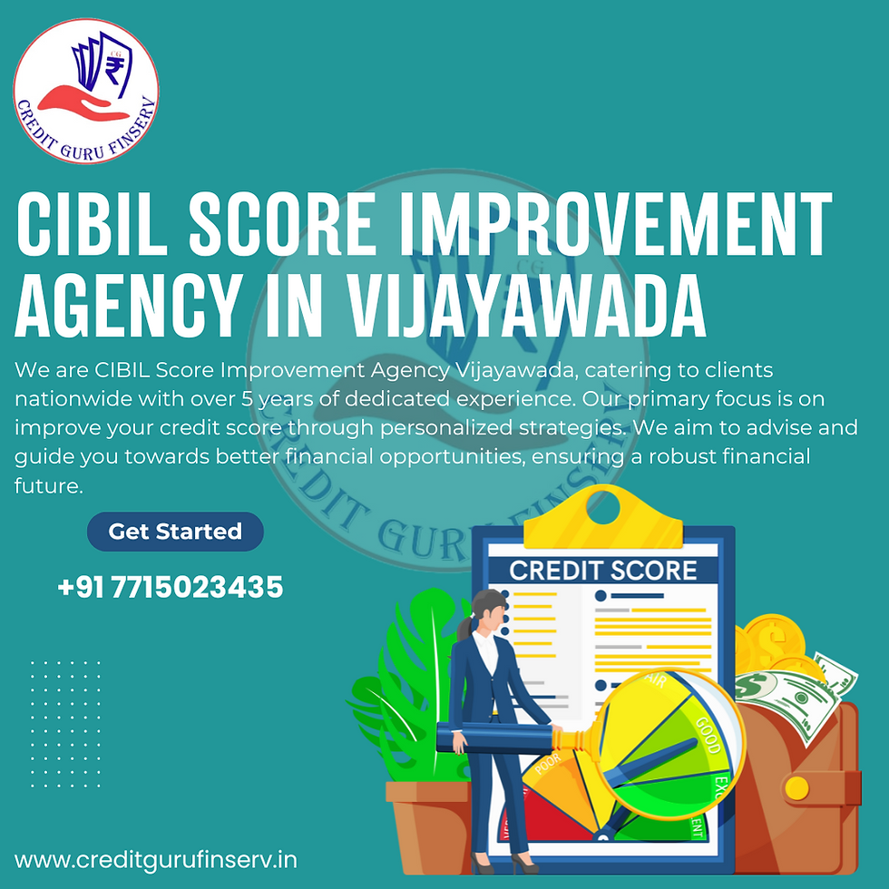 CIBIL Score Improvement agency in Vijayawada