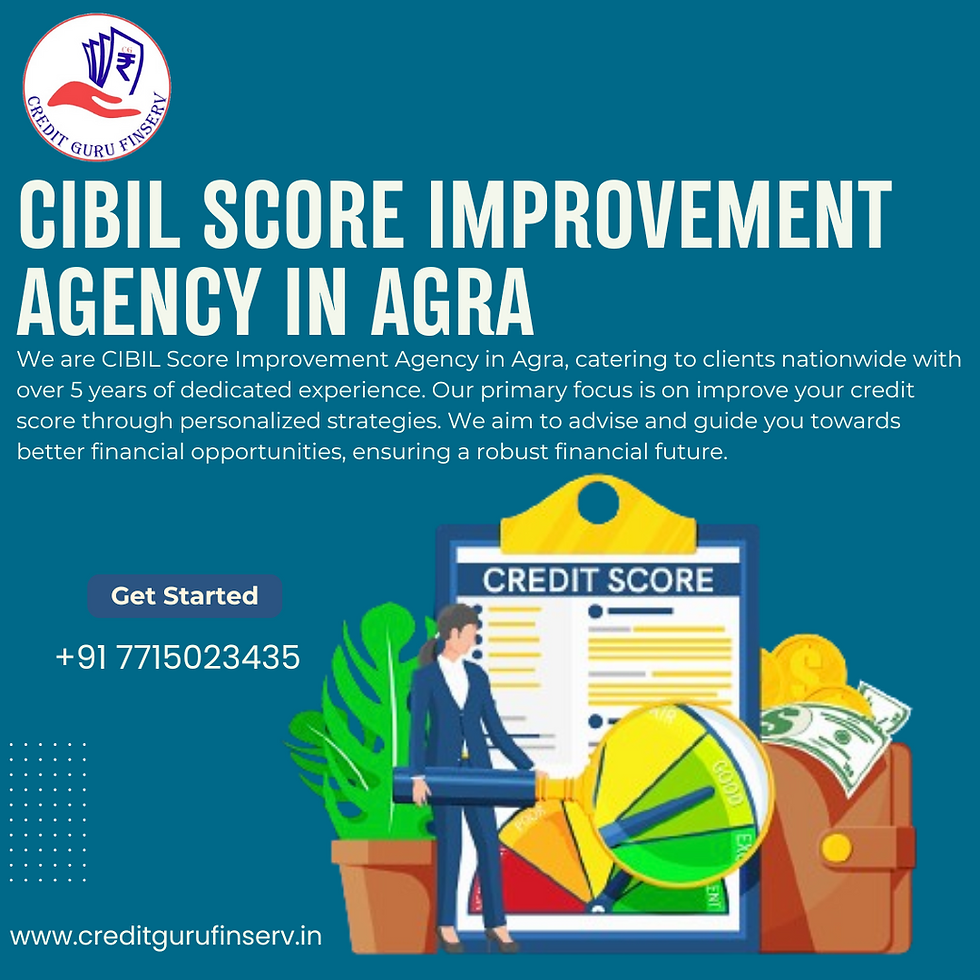 CIBIL Score Improvement agency in Lucknow