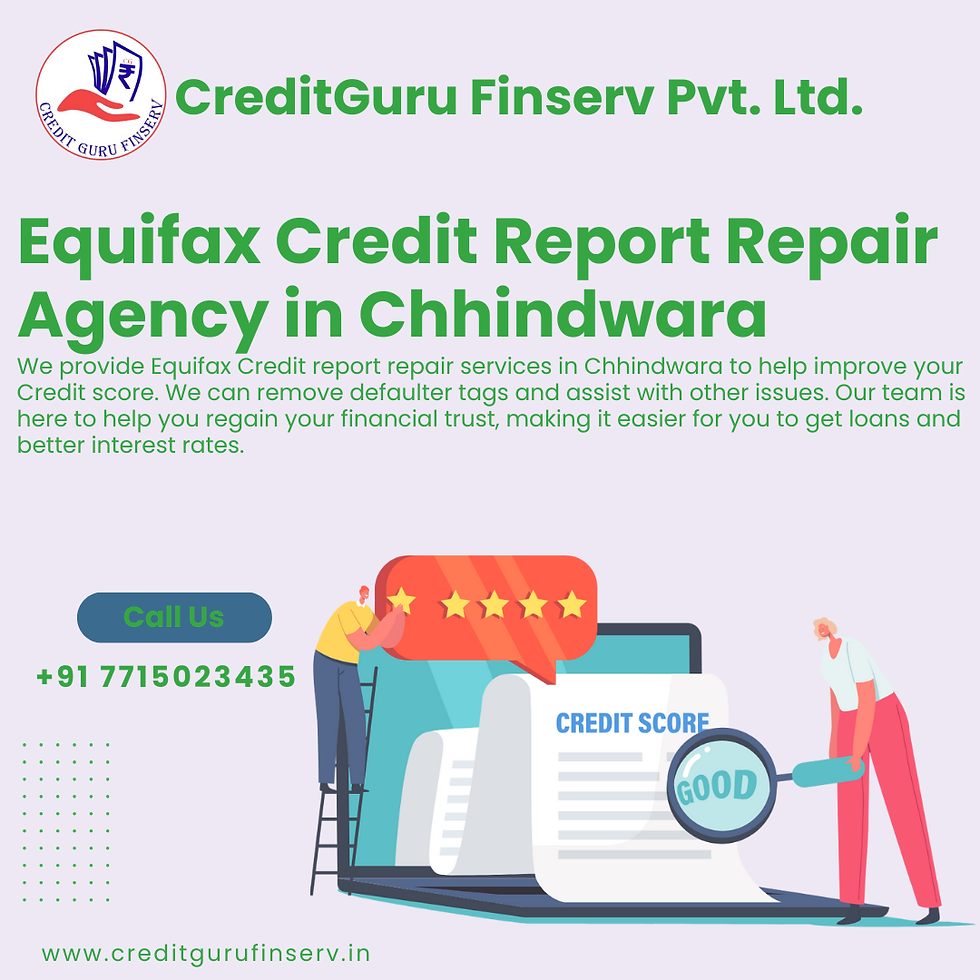 Equifax Credit Report Repair Agency in Vidisha