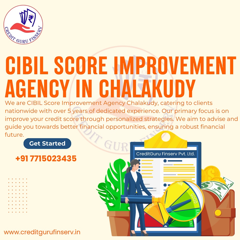 CIBIL Score Improvement agency in Chalakudy