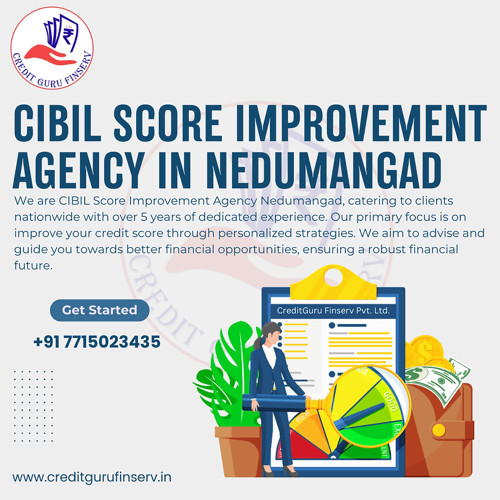 CIBIL Score Improvement agency in Nedumangad