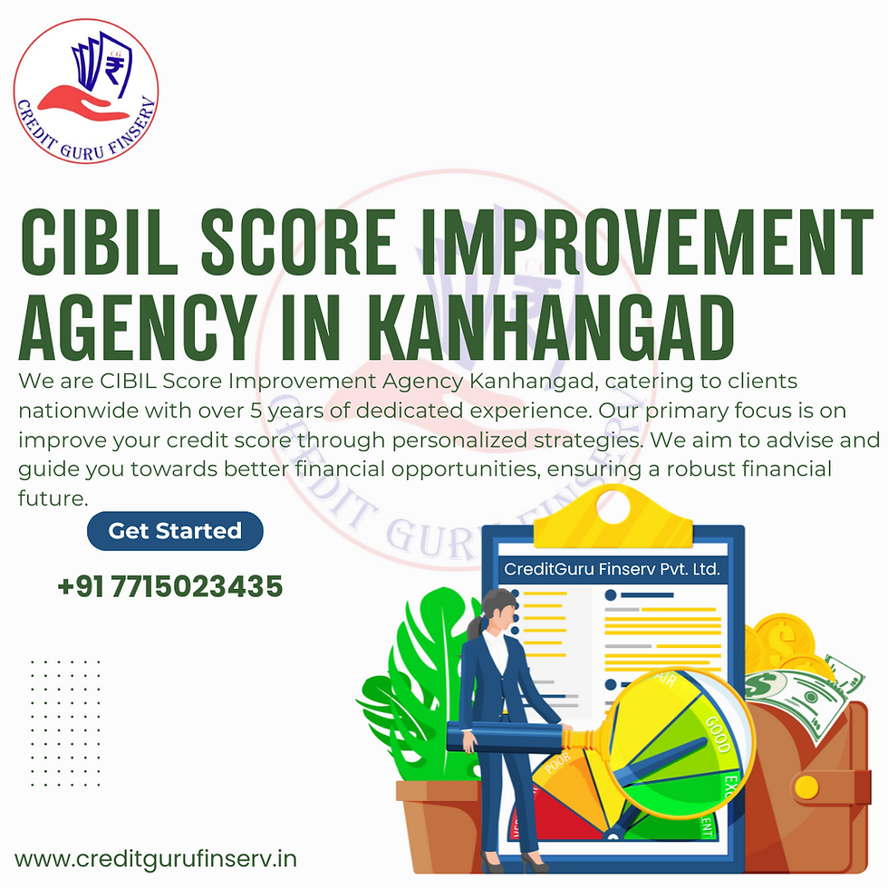 CIBIL Score Improvement agency in Kanhangad