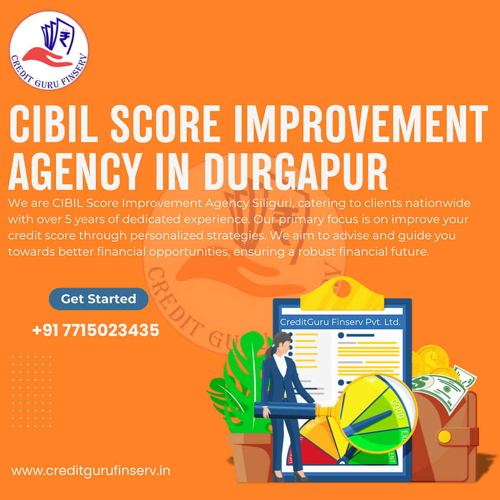 CIBIL Score Improvement agency in Durgapur