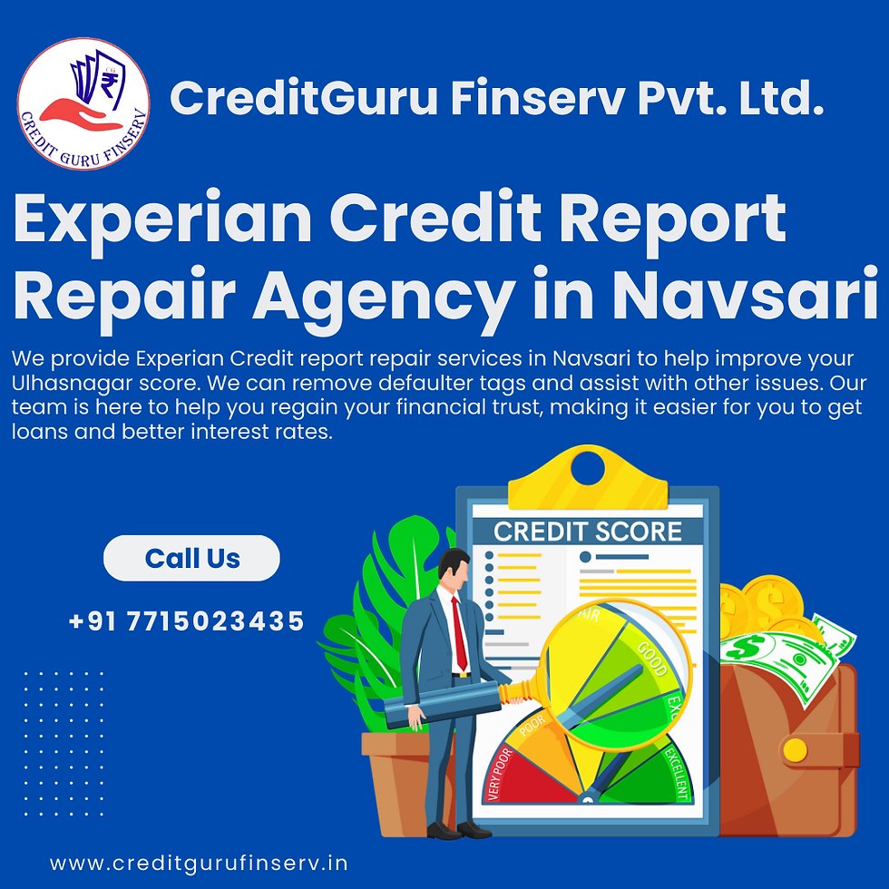 Experian Credit Report Repair Agency in Navsari