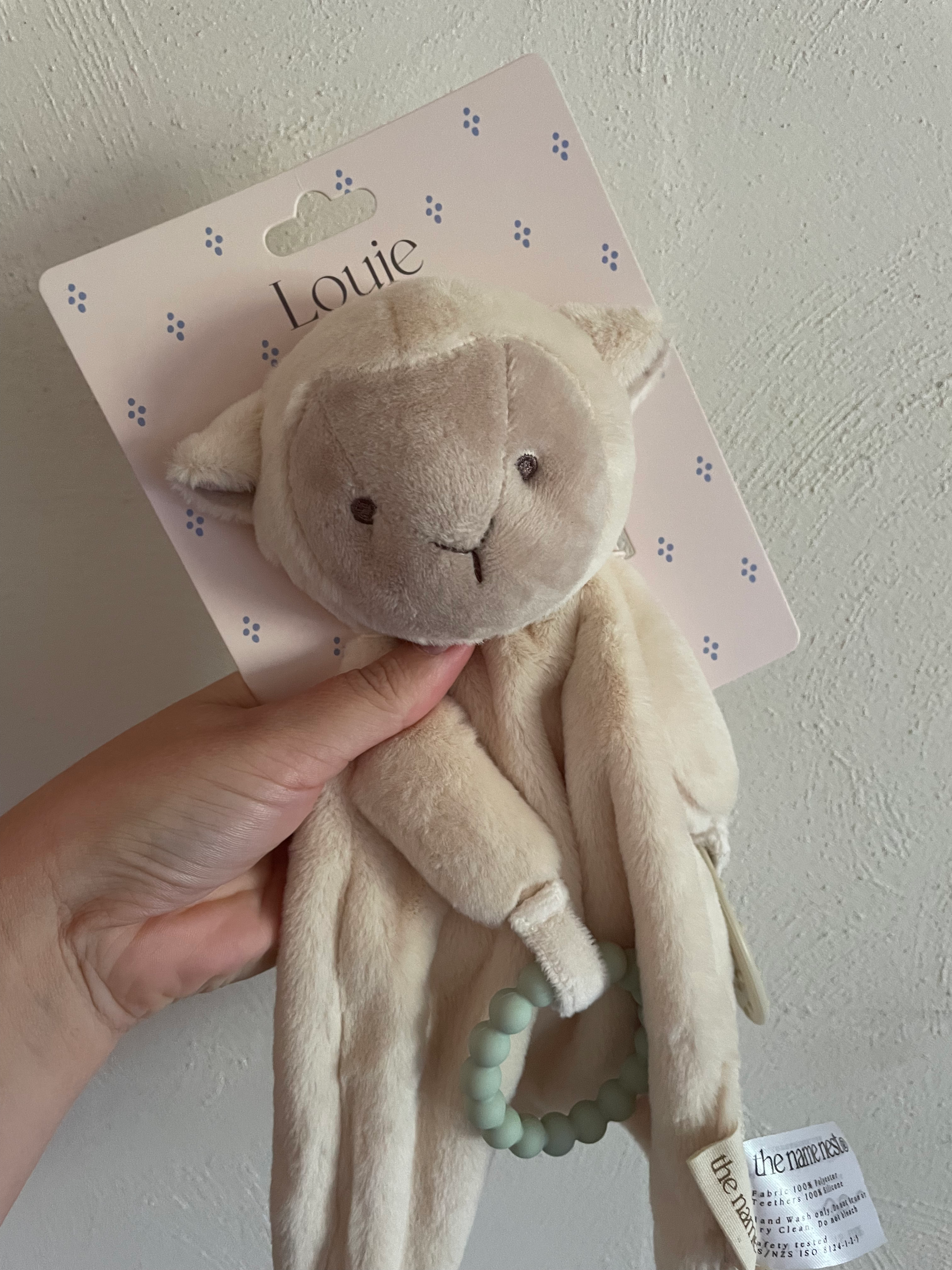 Baby comforter & teether - Louie the Lamb