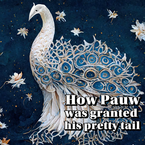 How Pauw Was Granted His Pretty Tail - Hoe Pauw Aan Zijn Mooie Staart Kwam