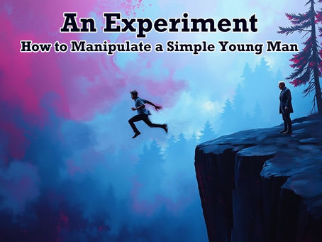 An Experiment: How to Manipulate a Simple Young Man