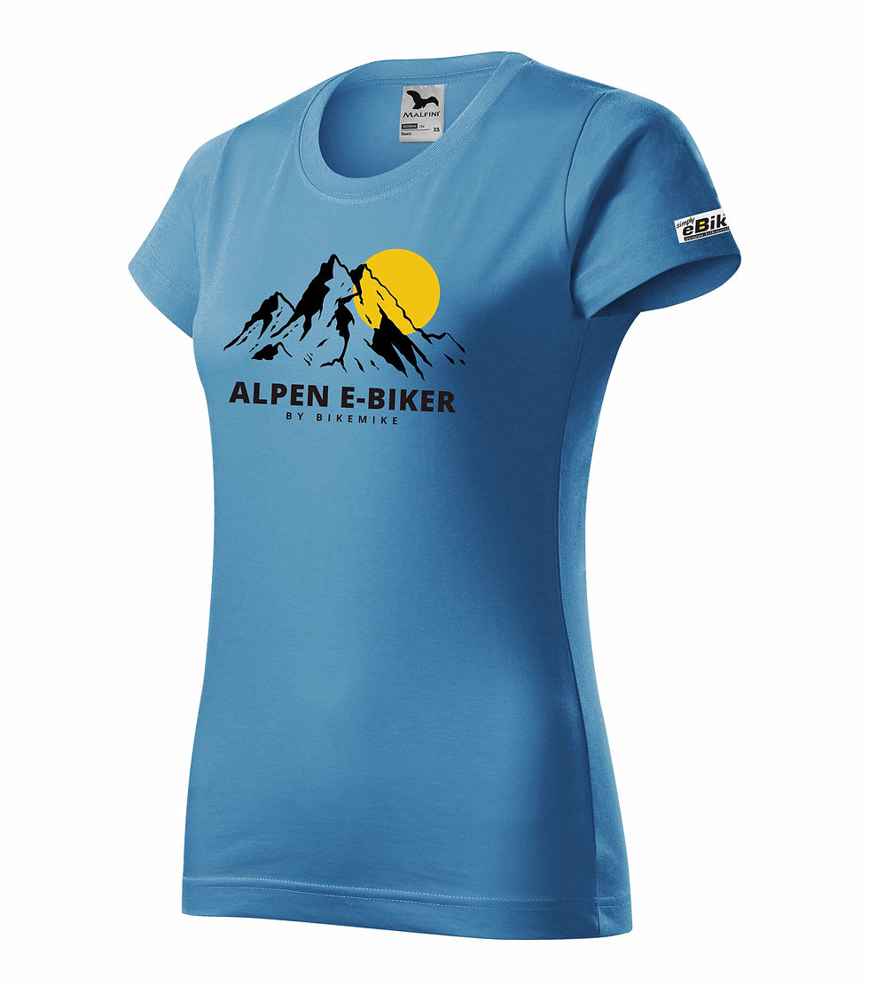 Thumbnail: BikeMiker 2026 T-Shirt | ALPEN | snorkelblue | Damen