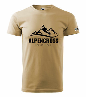 BikeMiker 2026 T-Shirt | Alpencross | sand | Herren