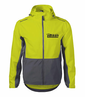 BikeMiker 2026 Wind- & Regenjacke | simply eBiken | gelb | Herren