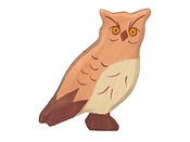 Hibou Grand-Duc – Holztiger