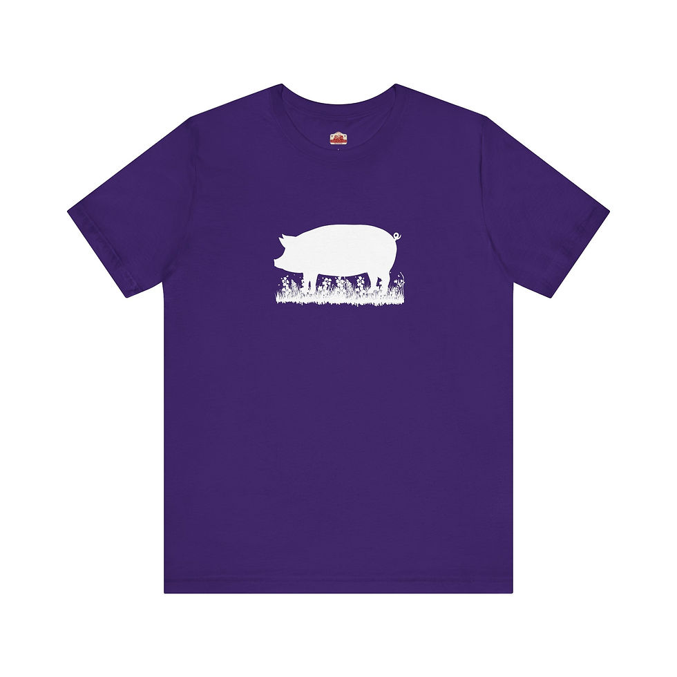 Thumbnail: DAISY PIG Unisex Jersey Short Sleeve Tee