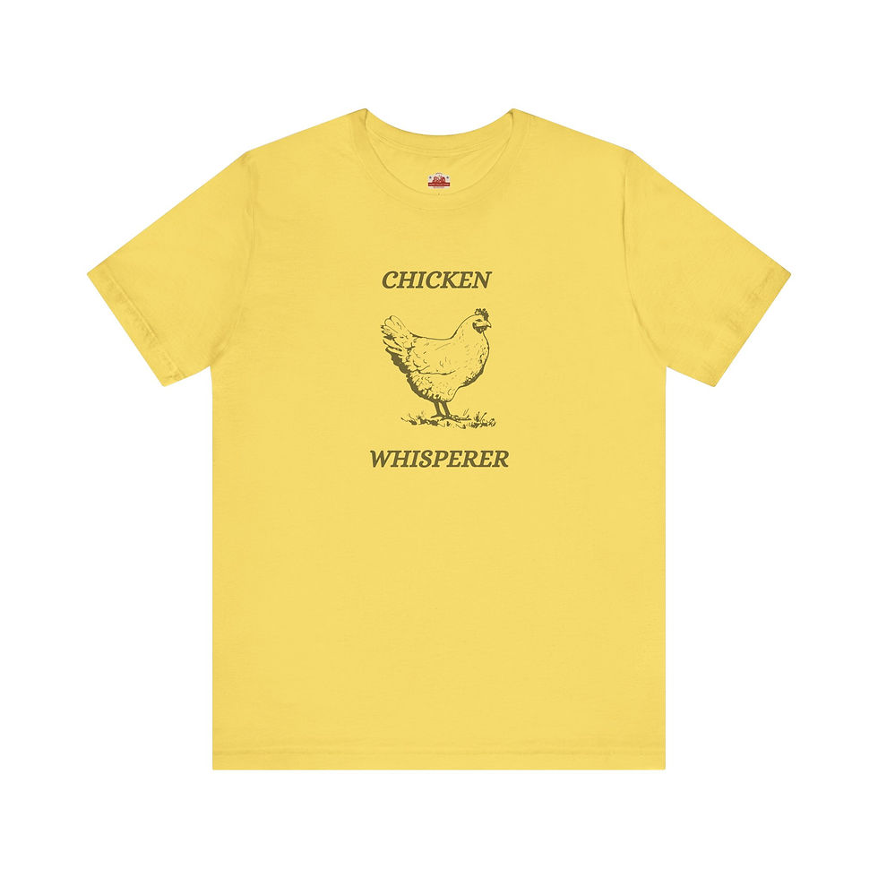 Thumbnail: CHICKEN WHISPER Unisex Short Sleeve Tee
