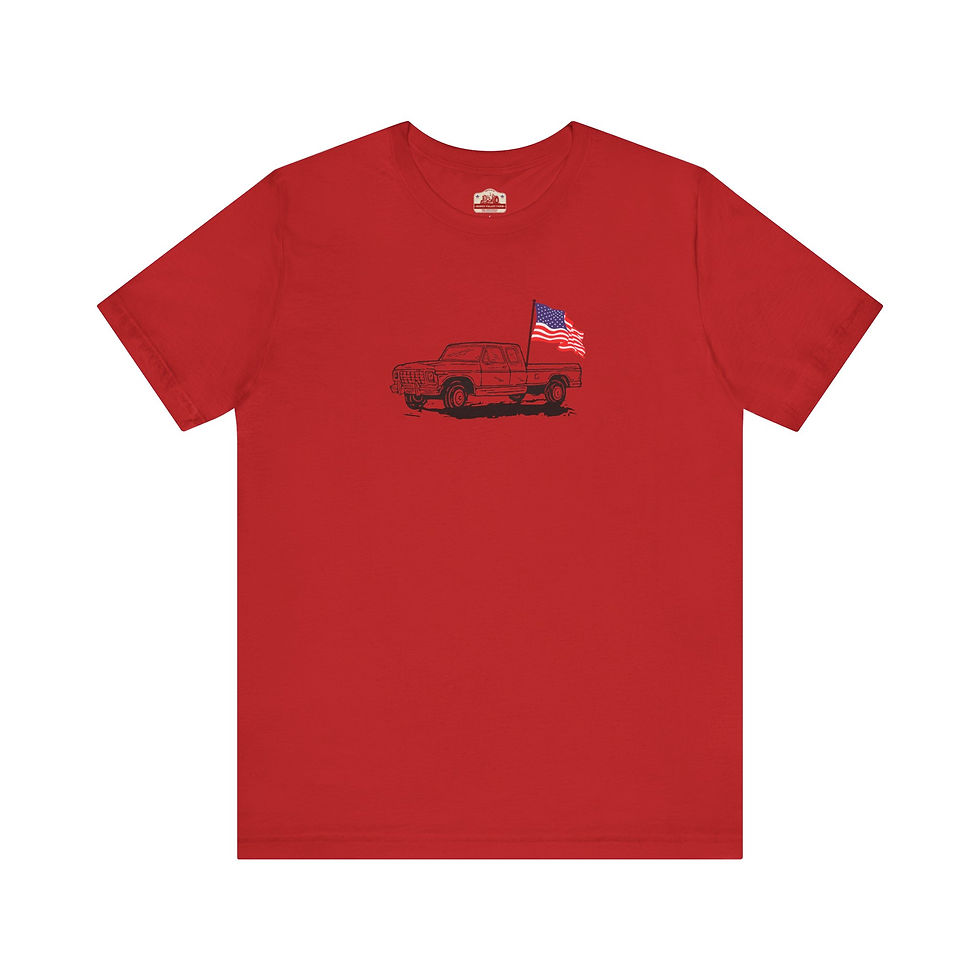 Thumbnail:  CLASSIC USA TRUCK Unisex Jersey Short Sleeve Tee 