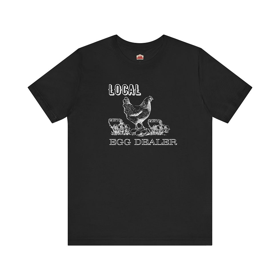 Thumbnail: LOCAL EGG DEALER Unisex Jersey Short Sleeve Tee