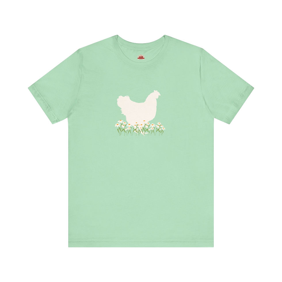 Thumbnail: DAISY CHICKEN Unisex Jersey Short Sleeve Tee