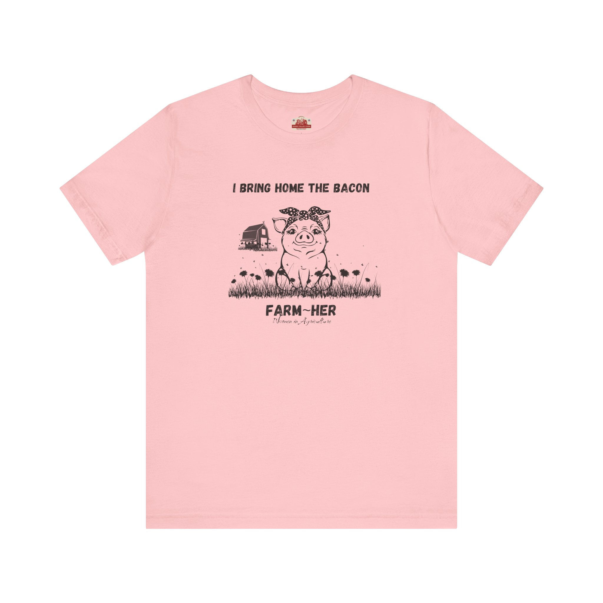 I BRING HOME THE BACON Unisex Jersey Short Sleeve Tee