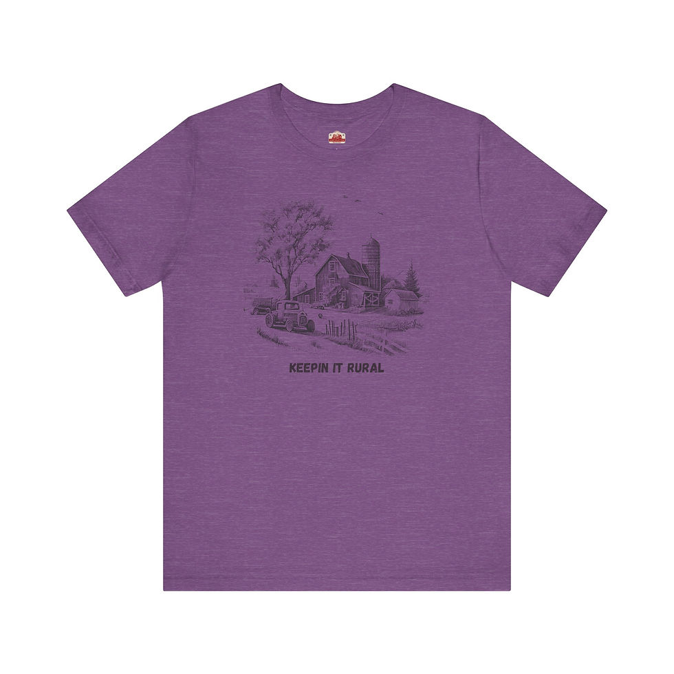 Thumbnail: KEEPIN IT RURAL Unisex Jersey Short Sleeve Tee