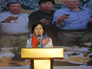 广西侨联主席陈洁英率团访美