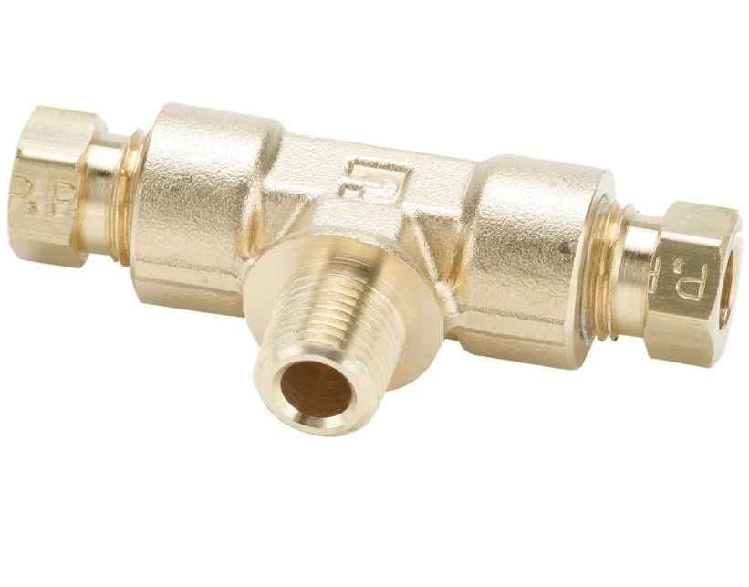 Thumbnail: Brass flareless tube fitting, Hi-Duty/ Ống nối ống không loe bằng đồng thau