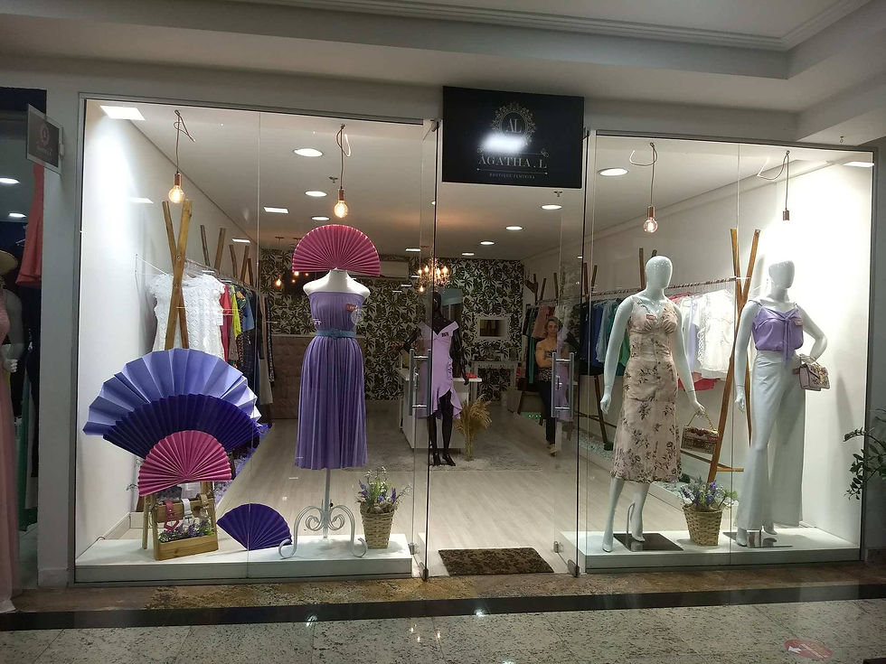 Introdução à Decoração de Vitrines
