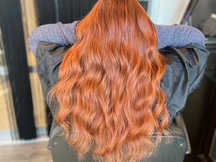 Hair Extensions Before & After