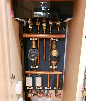 Loughton Viessmann boiler install