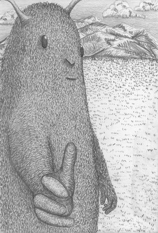 Pencil Drawing on 8 x 5.5, 2020.