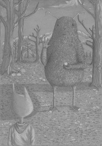 First Encounter in the Woods