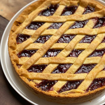 Crostata de Frambuesa - Pasta Frola de Frambuesa