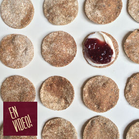 Galletas de Centeno y Sésamo