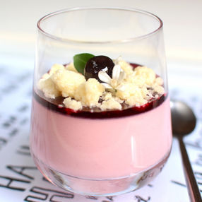 Panna Cotta de Frutos Rojos