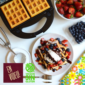 Waffles - Masa Básica Dulce o Salado