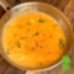 salsa rosa de tomate y crema
