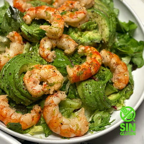 Ensalada de Palta y Langostinos