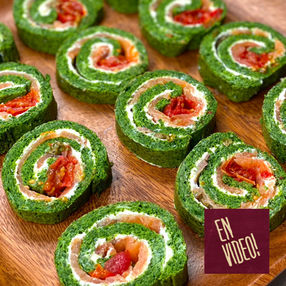 Pionono de Espinacas - Arrollado de Espinacas