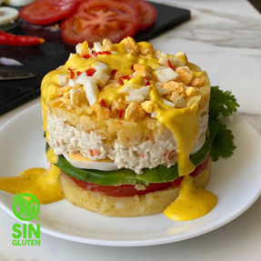 Causa Limeña de Pollo - Causa Peruana