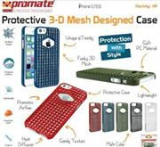 Promate Blue iPhone 5 Mesh Designed Promate Protective case