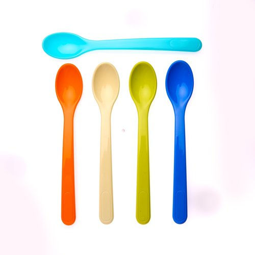 Küçük resim: baby&plus Kısa Saplı Kaşık Set 5li