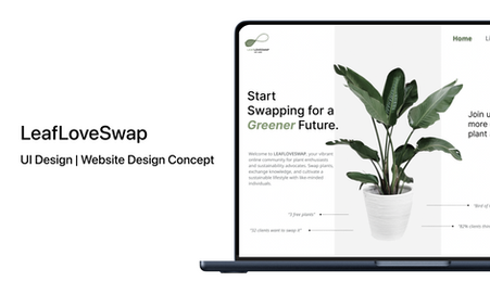 LeafLoveSwap - A platform to swap plants, exchange knowledge and join events.