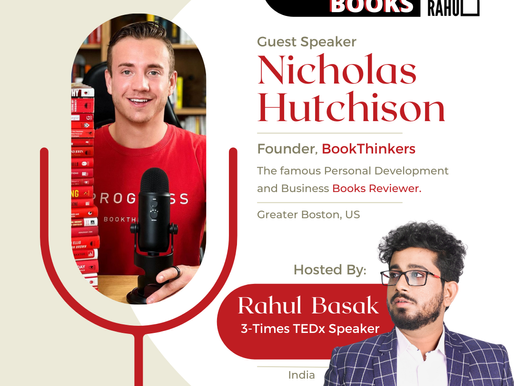 Nicholas Hutchison in conversation with Rahul Basak on PEP TALKS WITH RAHUL