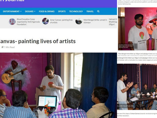 Featured in The Siliguri Journal