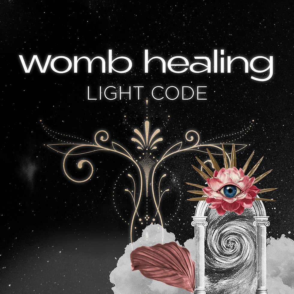 womb healing light code