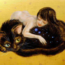 cat, cats, cosmos, gold, 猫, ネコ, ねこ, 宇宙, 金