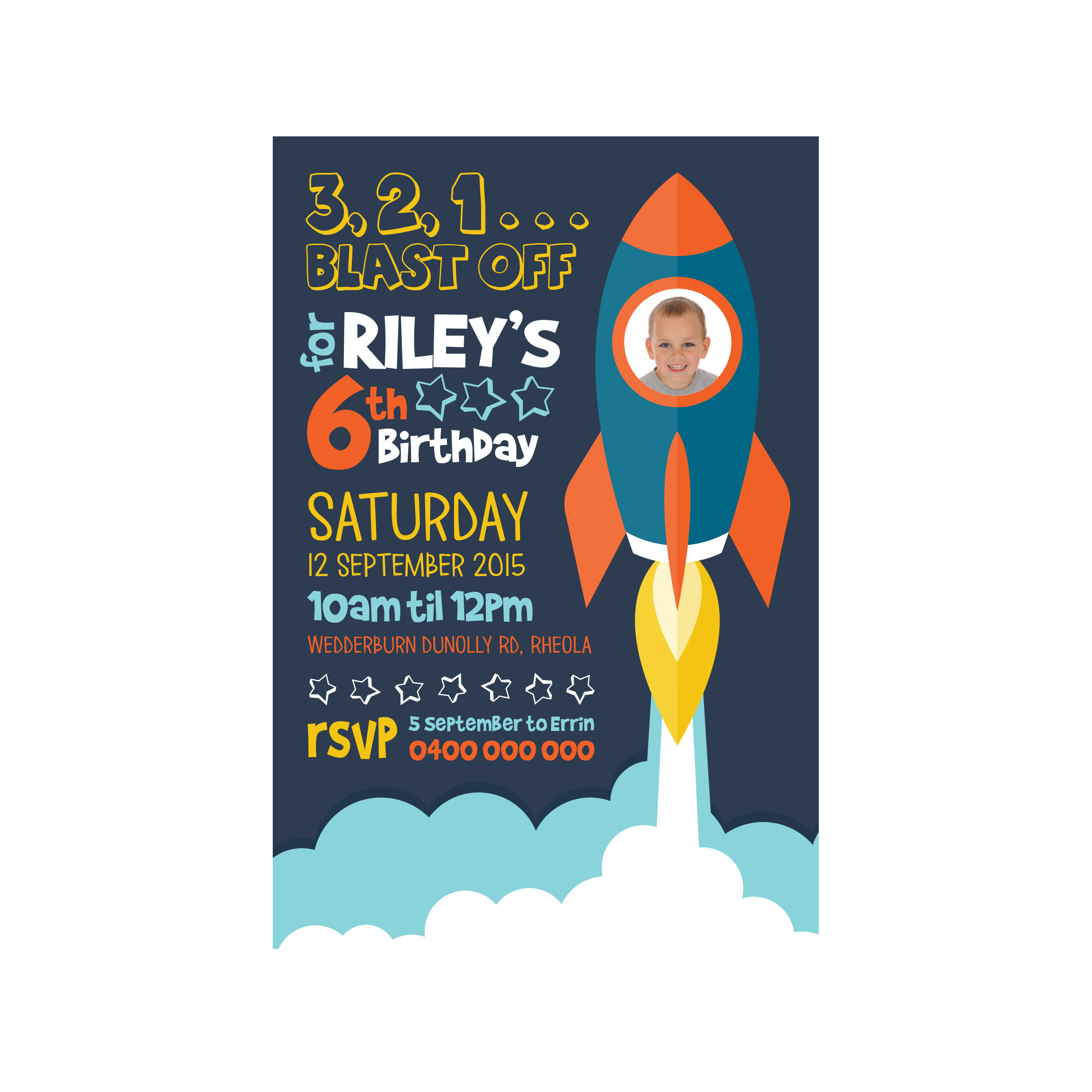 ROCKET INVITATIONS