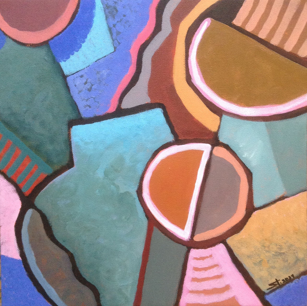 Mother and Child - Acrylic