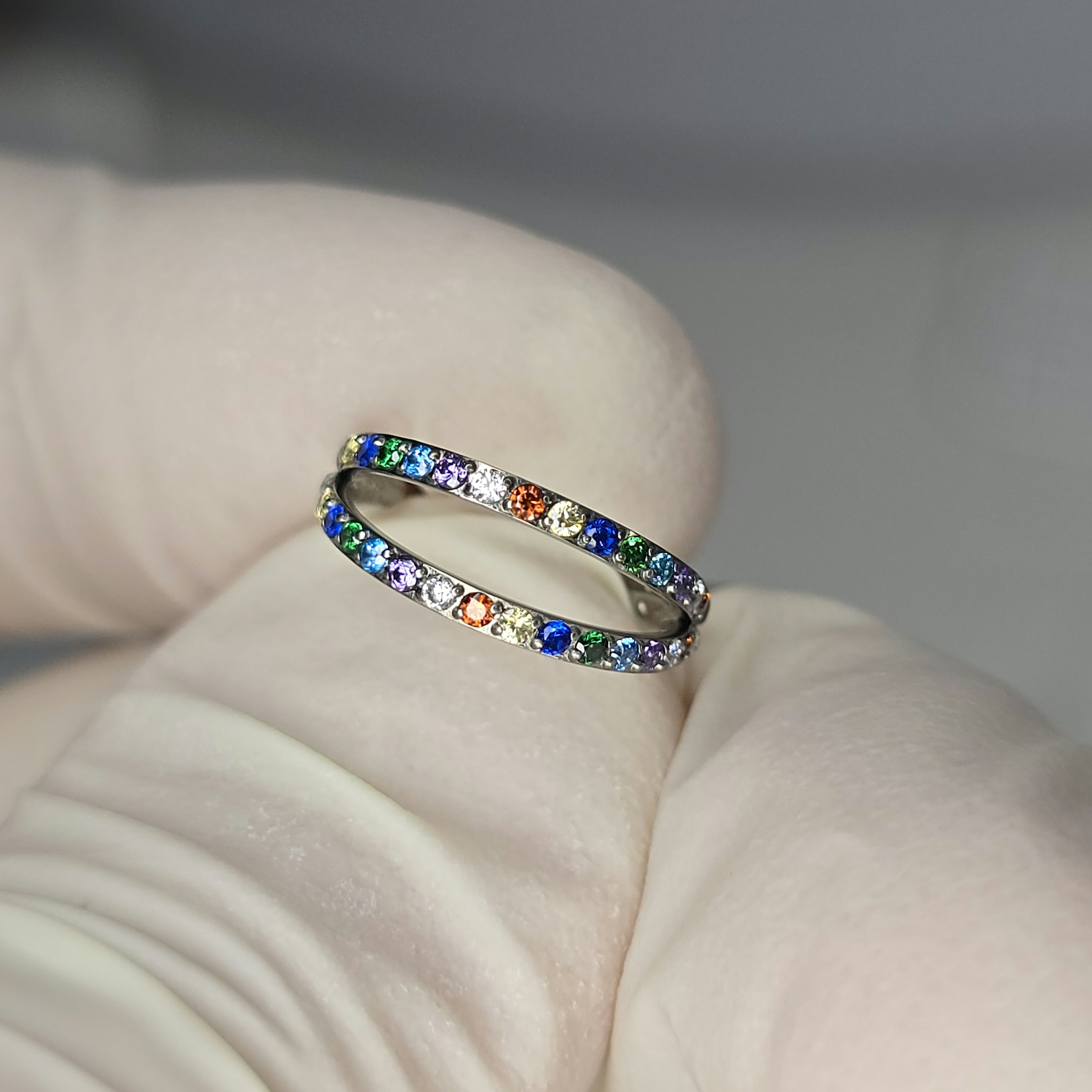 Segmento Duplo de Zircónias Rainbow