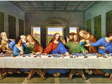 A Última Ceia - de Leonardo da Vinci
