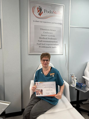 In home foot care services Market Drayton Shropshire