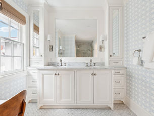 The Timeless Elegance of Bianco Carrara Marble Countertops in Bathroom Remodels